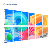 Écran LED incurvé Canbest 4x3m pour extérieur P2.6 P3.91, panneau mural vidéo LED pour scène de concert extérieure 500x1000mm 3.9mm
