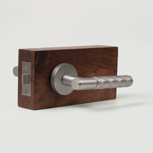 Doorroom Modern Brass Hammered <b>Door</b> <b>Lock</b> Nickel Drawing Set Apartment Interior <b>Bedroom</b> Bathroom Double Wood <b>Door</b> Lever Dummy - Product Image 2