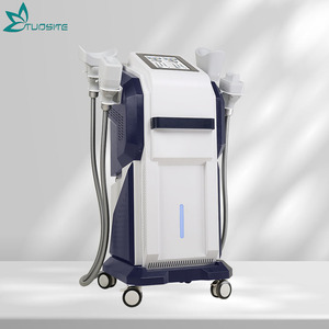 Appareil de cryolipolyse et de cryosculpture approuvé CE avec 4 applicateurs pour les traitements amincissants professionnels en spa médical - Product Image 1