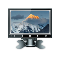 Monitor Tempat Kamera Asli Monitor Kursi Mobil 7 Inci VGA