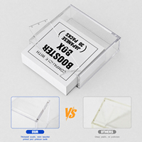 Kotak Akrilik UV 99% untuk Booster Box Jepang dengan Tutup Magnetik, Pelindung Display TCG, Cocok untuk 1 Standard atau 2 High Class untuk Pokemon 151