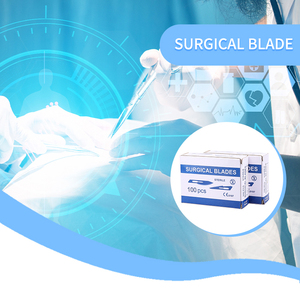 ใบมีดผ่าตัดทางทันตกรรมคุณภาพสูง ผลิตจากเหล็กกล้าคาร์บอน ได้รับการรับรองมาตรฐาน CE ปลอดเชื้อ สำหรับใช้ทางการแพทย์ - Product Image 6