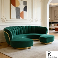 Canapé Courbé au Design Moderne à Vendre, Chaise Trône de Mariés en Métal de Haute Qualité, Siège de Canapé pour Événements de Mariage