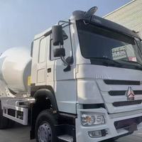 Camion malaxeur à béton SINOTRUK Shacman HOWO 6x4, 12 mètres cubes, 371 CV, durable, pour le transport de ciment en vrac pour la construction