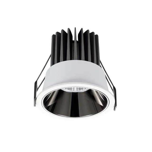 Anti-Glare LED Down Light 7W 9W 12W 20W 30W Tunable White Black Recessed LED Downlights