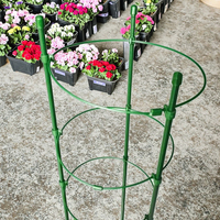 Tuyau en acier enduit de PE écologique grand support de fleur classique simple support de poteau de mousse pour la maison étagère durable pour une utilisation de bureau
