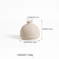 Ensemble diffuseur de parfum en céramique noire de luxe, récipient géométrique personnalisé avec flacon de recharge, bâtonnets en fibre, emballage cadeau, vente en gros