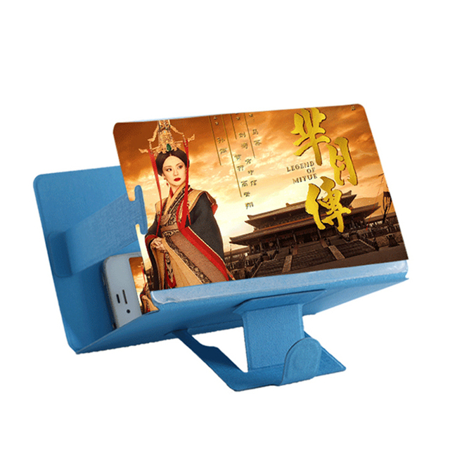 3d Phone Screen Enlarger 3X Gift Hand Mobile Video Enlarged Mobile Screen Portable Video Magnifier for Phone