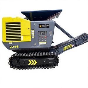 Trituradora de Mandíbulas Móvil, Máquina Portátil para Triturar Piedras y Rocas para Minería y Construcción - Product Image 1