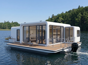 Casa Prefabricada Modular <span class=keywords><strong>de</strong></span> Panel Compuesto <span class=keywords><strong>de</strong></span> Aluminio Tipo Cápsula Espacial para Turismo Cultural al Aire Libre, Camping, Pesca, <span class=keywords><strong>Hotel</strong></span> Flotante - Product Image 3