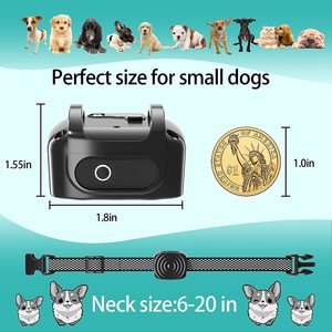 <span class=keywords><strong>Collier</strong></span> anti-aboiement électrique rechargeable par USB, double moteur, étanche, sans choc, best-seller IPetDog - Product Image 4