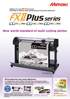 Originele Mimaki CG-75FXII Plus snijplotter voor stickers/voertuigfolie