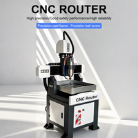 Mesin Pengukir dan Pemotong CNC Kecepatan Tinggi dengan Bodi Besi Cor 3 Axis CNC Engraver untuk Cetakan Logam, Akrilik, PCB, Grafit