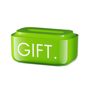 Doba Saddle Desktop Tissue Box Waterproof Multifunctional For Bathroom <b>Desk</b> Living Room Fluorescent Green Amber Brown - Product Image 5