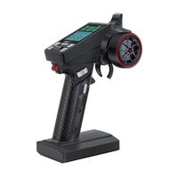 Récepteur télécommandé métallique Hot RC CT-8A 8CH 2.4G pour véhicules d'escalade, drift, navires, chars et bateaux