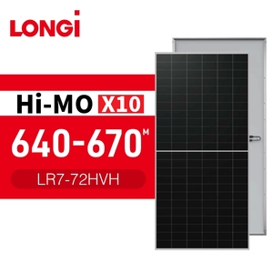 Panel Solar Monocristalino <span class=keywords><strong>de</strong></span> Celdas Divididas PERC, Totalmente Negro, 615W 620W 625W 640W 645W, Certificado CE TUV, a <span class=keywords><strong>Precio</strong></span> Accesible - Product Image 4