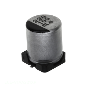 ตัวแทนจำหน่ายอย่างเป็นทางการ ตัวเก็บประจุแบบติดผิว CAP ALUM 220UF 20% 10V SMD ECE-V1AA221XP 220 uF - Product Image 1