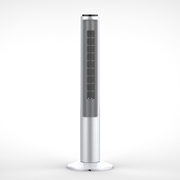 Nouveau ventilateur tour électrique intelligent portable sans pales, oscillant, silencieux, à télécommande, économe en énergie, pour l'extérieur et les VR, tendance pour la maison