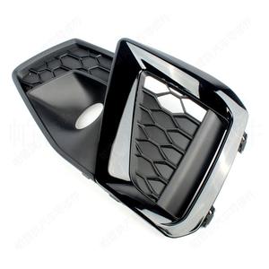 Biseles de faros antiniebla para Audi A4 2016, cubierta de parachoques delantero de ABS, embellecedor de rejilla inferior, derecho 8W0807682AM, izquierdo 8W0807681AM - Product Image 4