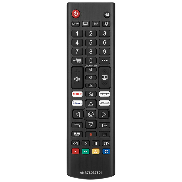 New AKB76037601 Replacement High Quality Remote Control for LG TV Fit for LG LCD LED Smart TV