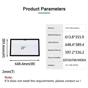 Grande taille 19 21.5 23.8 27 32 43 pouces 20 points Multi <span class=keywords><strong>Touch</strong></span> EXC80H100 contrôleur écran tactile pour Machine de jeu - Product Image 3