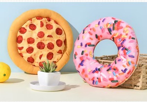 Komik interaktif peluş ses Pet oyuncak kedi köpek diş Bite dayanıklı eğitim taşlama oyuncak Pet kendini zevk gevşeme oyuncak - Product Image 5