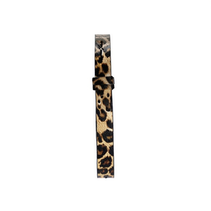 Cintura con Stampa Leopardata 2,5 Cm, Accessorio Moda Stile Semplice - Product Image 1