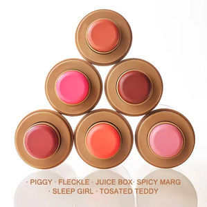 Vente en gros de bâtons de blush crème vegan personnalisés avec logo privé, 6 couleurs, imperméables, mats, longue tenue, avec protection solaire - Product Image 6