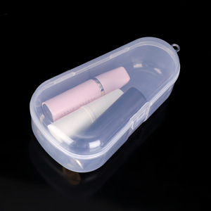 Transparent PP Storage <b>Box</b> 13.5x7.4x4.8cm Flip Top Covered General Packaging Baby Organizing Container - Product Image 3