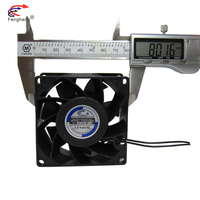 Fengheng — ventilateur Axial DC, refroidisseur pour ascenseurs, réservoir à eau solaire, 80x80x38mm, 8038