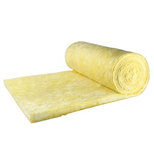 Ses geçirmez fiberglas yün yalıtım buhar bariyeri plastik alüminyum folyo cam yünü rulo