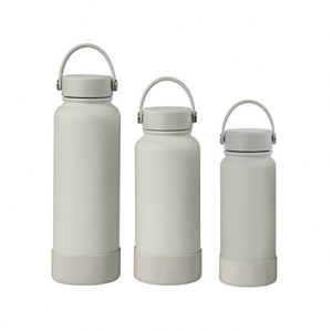 Termo deportivo de acero inoxidable de 1L, taza de agua portátil de gran capacidad para exteriores - Product Image 2