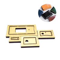 Matrice de découpe en acier du Guangdong pour porte-monnaie, porte-passeport, porte-cartes DIY, moule de découpe en bois pour machine de découpe Sohobucks