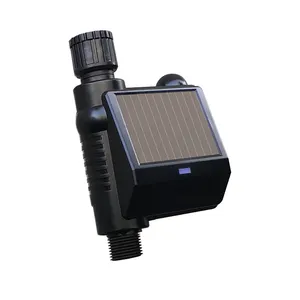 Tuya Zigbee Smart solar-powered smart water timer valve sprinkler controller automatic garden watering drip irrigation system