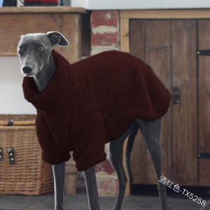 2021 गर्म बिक्री थोक फैशन अच्छी गुणवत्ता पालतू जानवर ऊन पजामा सर्दियों कुत्तों hoodies बड़े ग्रेहाउंड ऊन पजामा - Product Image 6