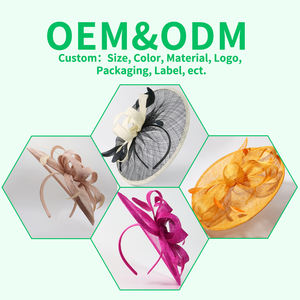 قبعة فاسيناتور زرقاء كحلي ريش الأباكا الطبيعي للنساء والفتيات ، إكسسوار شعر أنيق لسباقات الخيل والحفلات ، إكسسوارات شعر للسيدات - Product Image 1