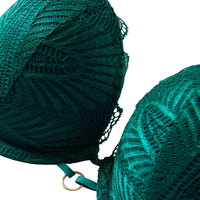 2022 vente en gros de nouveaux soutiens-gorge confortables respirants pour femmes l'usine produit des soutiens-gorge verts au-delà des soutiens-gorge push-up