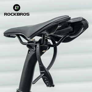 ROCKBROS Cadenas à câble portable avec <span class=keywords><strong>code</strong></span> à trois chiffres pour vélo, attache-câble à combinaison - Product Image 2