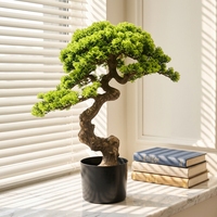 Plante artificielle réaliste en pot, Bonsaï écologique de qualité supérieure, verdure décorative pour intérieur, maison, bureau, table, mariage