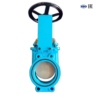 Vanne à guillotine à bride de haute qualité, pneumatique, en acier inoxydable, DN50-DN1200, applications pour les eaux usées et les boues, température normale, OEM/ODM