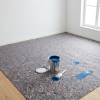 Protège-sol en feutre multi-surfaces, tapis antidérapant pour peintre, idéal pour la peinture intérieure, la décoration DIY et la protection des meubles