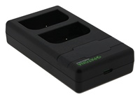 PATONA Premium Twin Performance PD Charger: BLX-1, OM-1, incl. Câble USB-C