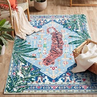 Grand tapis vintage fait main Bejirog Dubai, tapis de sol et tapis décoratifs pour salon