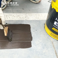 Peinture d'étanchéité liquide bitumineuse polymère modifiée avec matériau en rouleau pour application murale et sous-sol