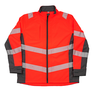 Chaqueta de <span class=keywords><strong>Alta</strong></span> <span class=keywords><strong>Visibilidad</strong></span> de Grado Industrial Clase 3, Impermeable, con Cremallera, <span class=keywords><strong>Forro</strong></span> Térmico Desmontable - Product Image 4