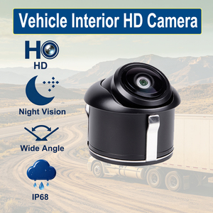 Caméra de recul professionnelle intégrée pour <span class=keywords><strong>camion</strong></span> AHD 1080P, vue panoramique 170°, montage encastré étanche, caméra latérale pour la sécurité des flottes - Product Image 1