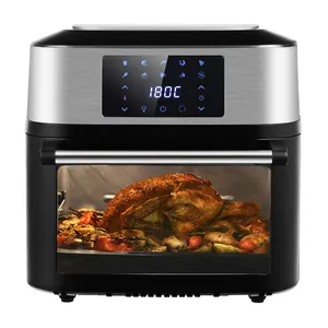 Hete Verkoop 12/18/24l Lucht Friteuses Dehydrator Rotisserie Broodrooster Oven 10 In 1 Functie Luchtfrituur Elektrische Digitale Lucht Friteuse Oven