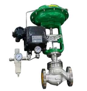 Пневматический регулирующий клапан тонкопленочного соотношения давления односедельный паровой односедельный Пневматический регулирующий клапан - Product Image 2