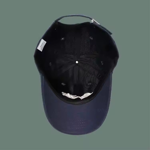 Casquette de baseball en coton non structurée, logo brodé 3D personnalisé, commande en gros, OEM, marque privée, faible MOQ, usine - Product Image 2