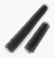 Gouttière en acier inoxydable personnalisé garde hérisson gouttière brosse pour le nettoyage du toit